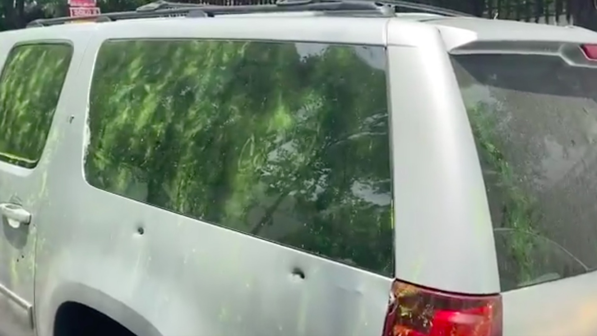 Camioneta utilizada en ataque contra García Harfuch tiene las letras CJNG