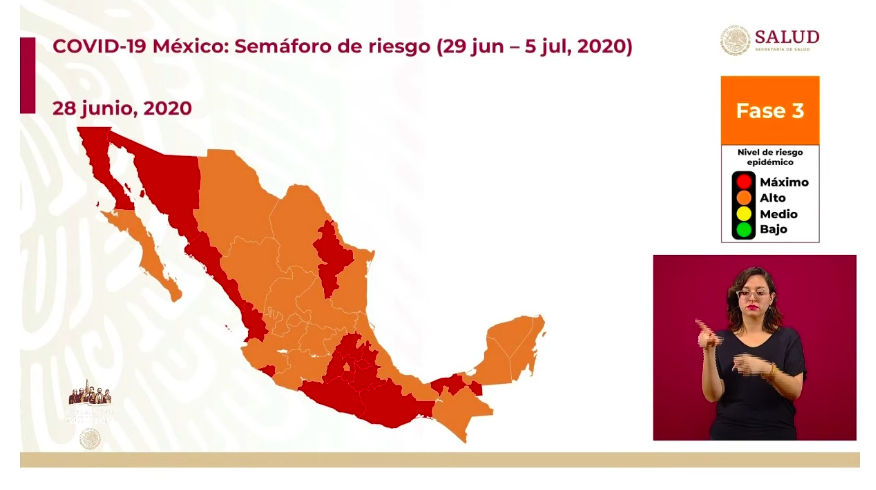 #Video México registra en las últimas 24 horas 4 mil 50 casos positivos y 267 muertos por COVID-19 - co-280620201