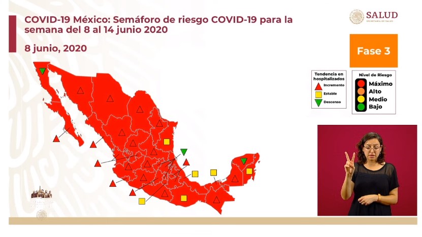 #Video Suman 120 mil 102 casos confirmados acumulados y 14 mil 53 defunciones por COVID-19 en México - co080620201