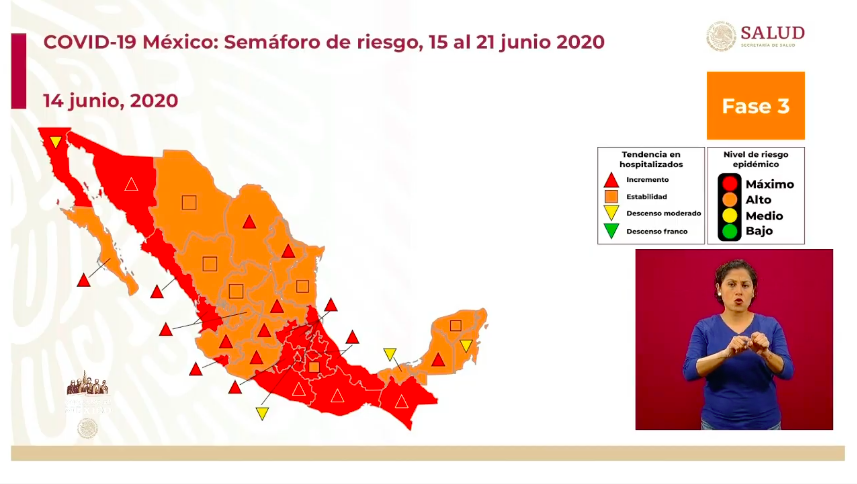 #Video México registra 4 mil 147 casos y 269 defunciones en las últimas 24 horas por COVID-19 - co140620201