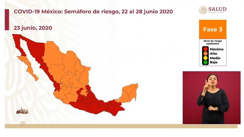 #Video El día más alto en contagios: se registraron 6 mil 288 casos nuevos por COVID-19 en México en las últimas 24 horas; suman 23 mil 377 fallecidos - co230620207
