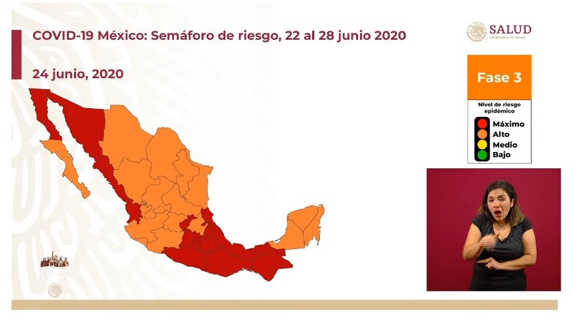 #Video México es el segundo país con mayor número de muertes registradas en las últimas 24 horas por COVID-19; los casos confirmados ascienden a más de 196 mil - co240620201