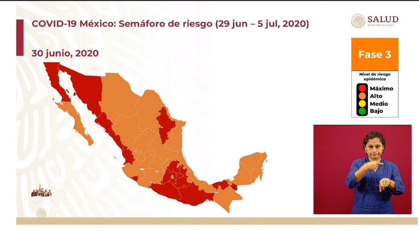 #Video México otra vez segundo lugar mundial en muertes diarias por COVID-19; se registraron 5 mil 432 casos y 648 defunciones - co30062020-1