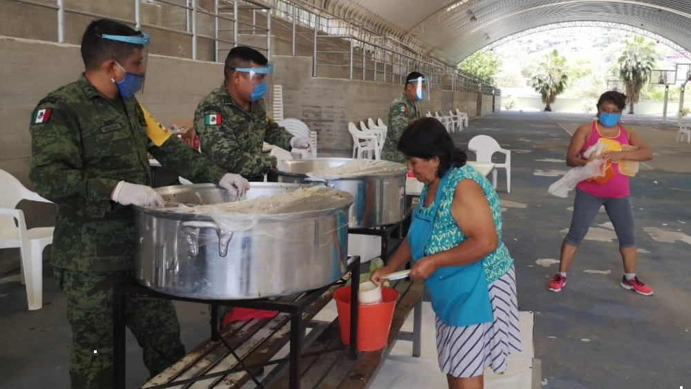 Suman 34 comedores comunitarios en Guerrero por pandemia