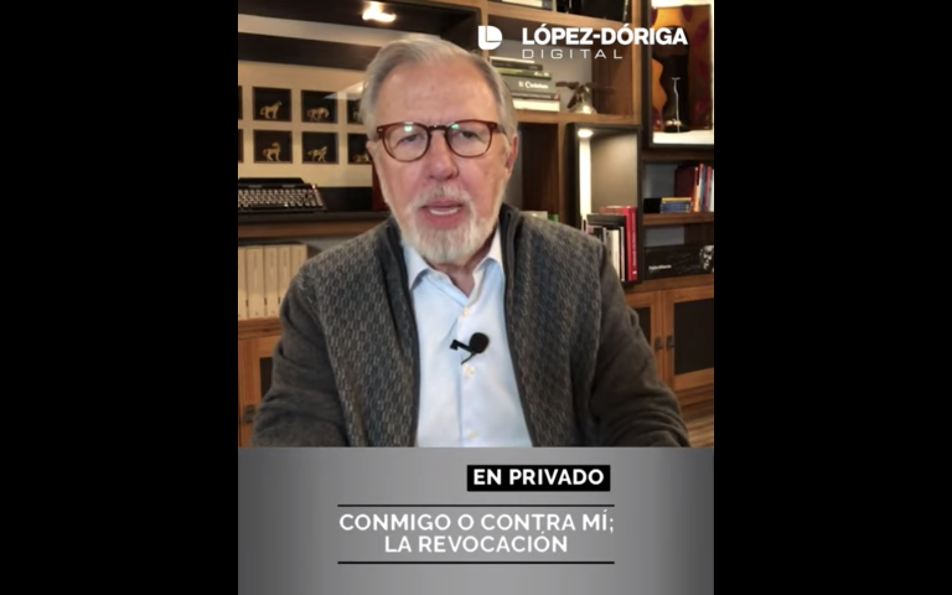 Conmigo o contra mí; la revocación