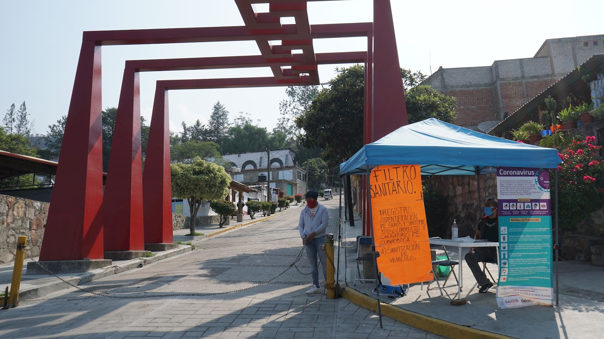 Elevan restricciones por COVID-19 en municipios de la esperanza en Oaxaca