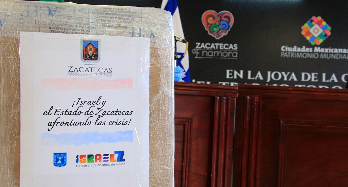 Israel dona 15 mil cubrebocas a México para personal médico - cubrebocas-donados-por-israel