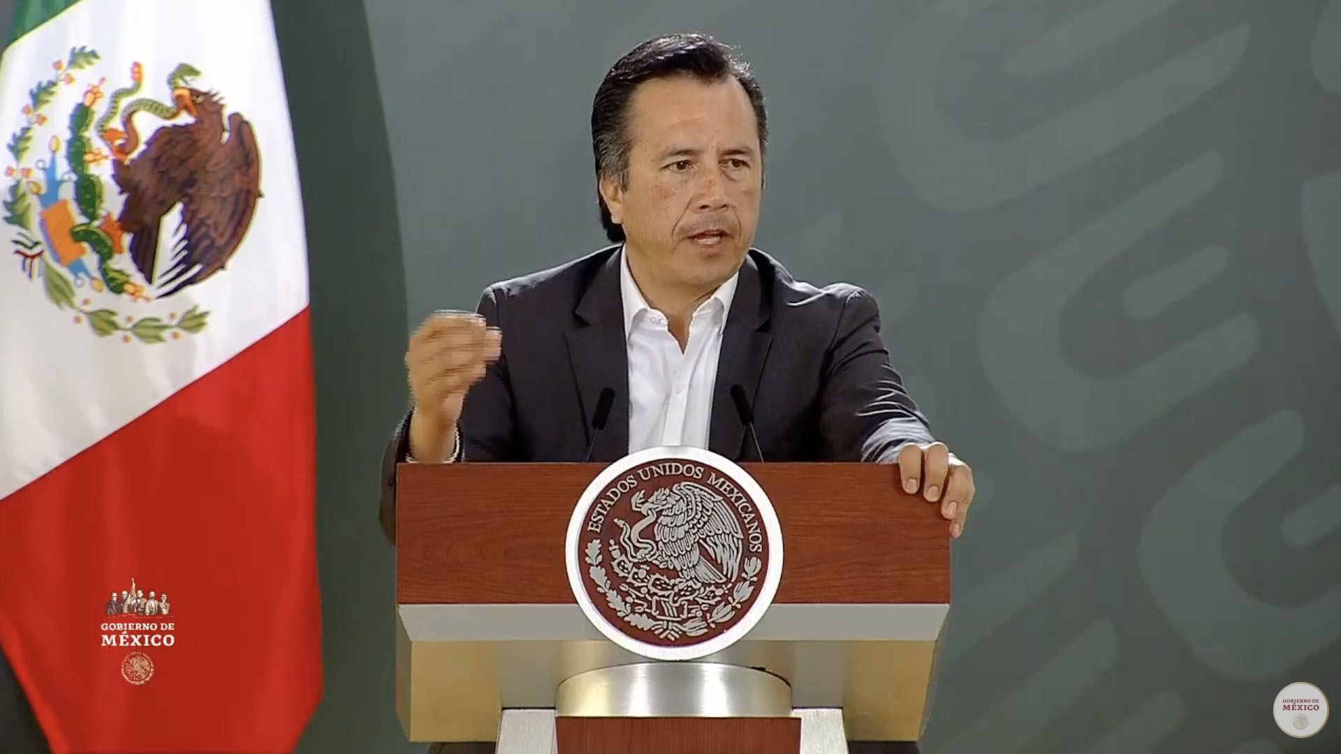 “No es momento de hacer grupos separatistas”, Cuitláhuac García respalda estrategia federal ante COVID-19