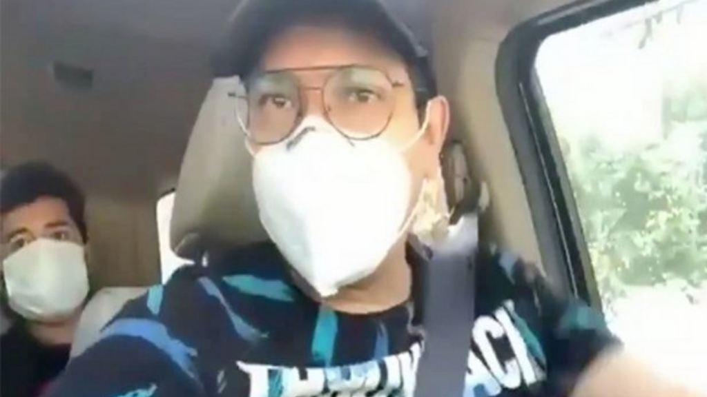 #Video Diputado capitalino de Morena sesiona mientras conduce; lo critican en redes