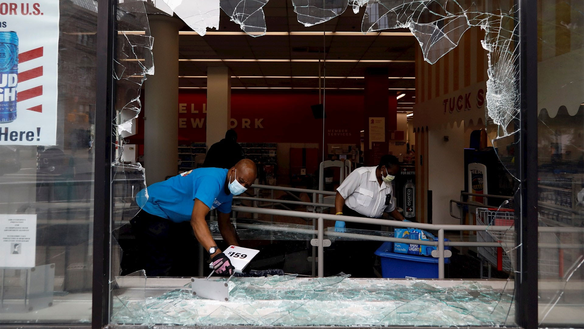 Nueva York ayudará a empresas saqueadas durante protestas por George Floyd