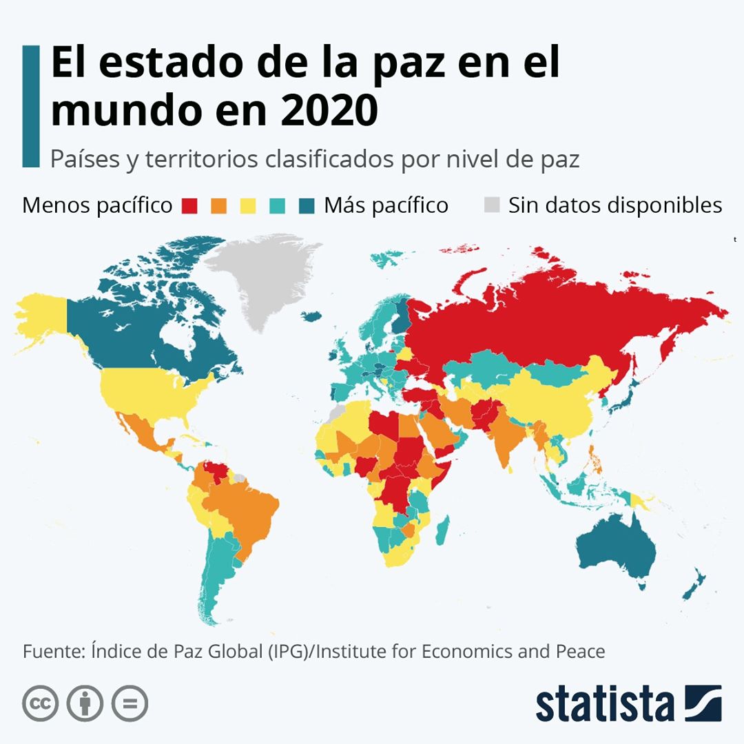 México se encuentra entre los países menos pacíficos, señala el Índice de Paz Global - el-estado-de-paz-en-el-mundo-en-2020