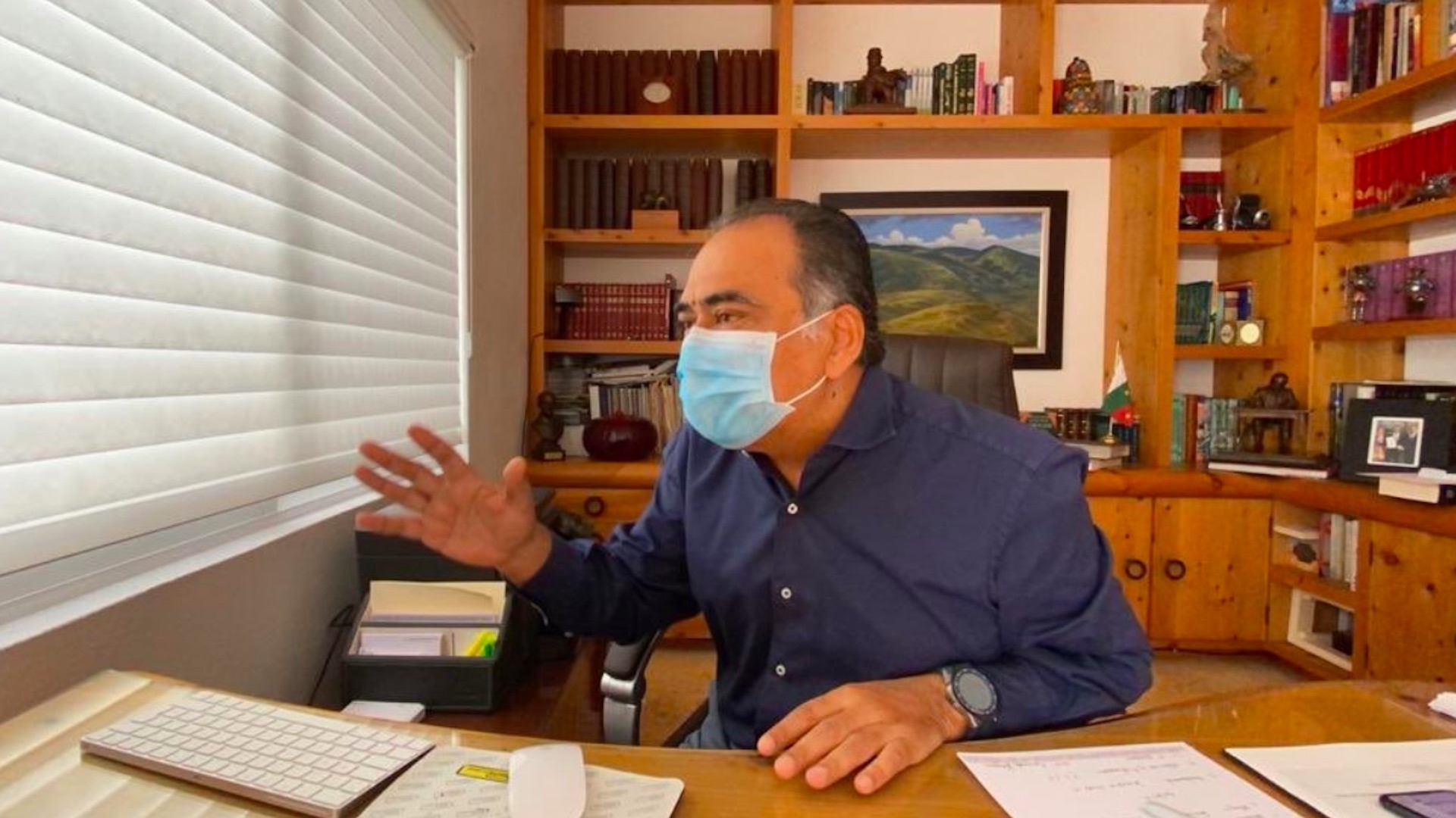 Héctor Astudillo, gobernador de Guerrero, se recupera tras padecer COVID-19