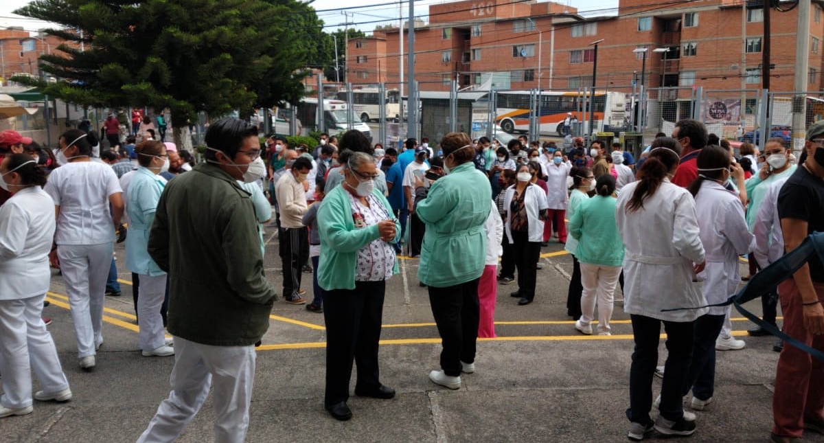 Saldo blanco en red hospitalaria del IMSS tras sismo