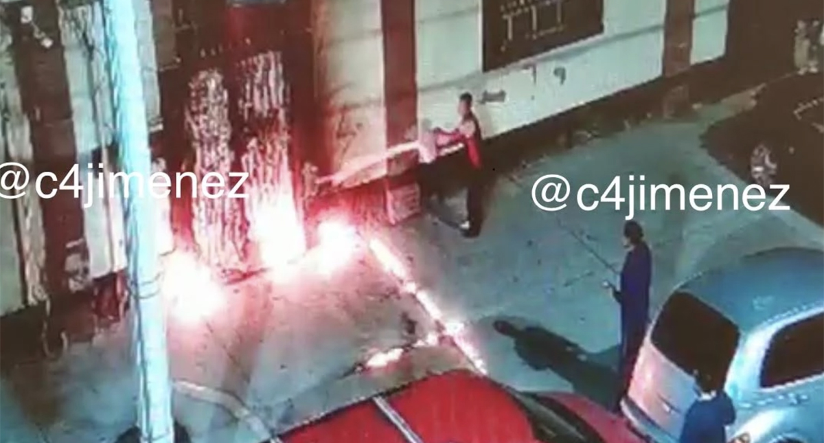 Prenden fuego a bodega y queman a vigilante en la colonia Doctores