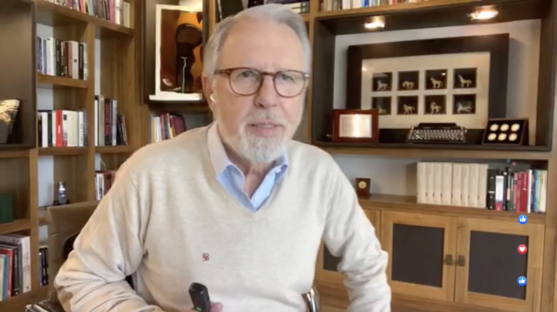 “Se acabó; conmigo o contra mí”, dijo AMLO; en vivo con Joaquín López-Dóriga