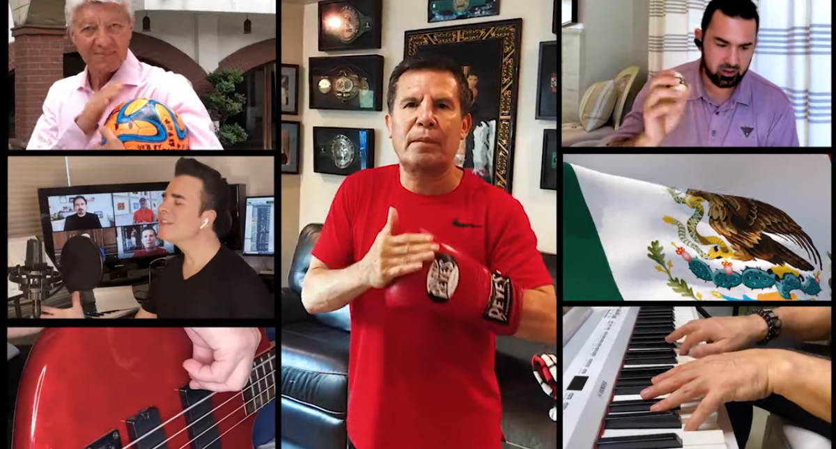 #Video Personalidades mexicanas homenajean a personal médico con canción