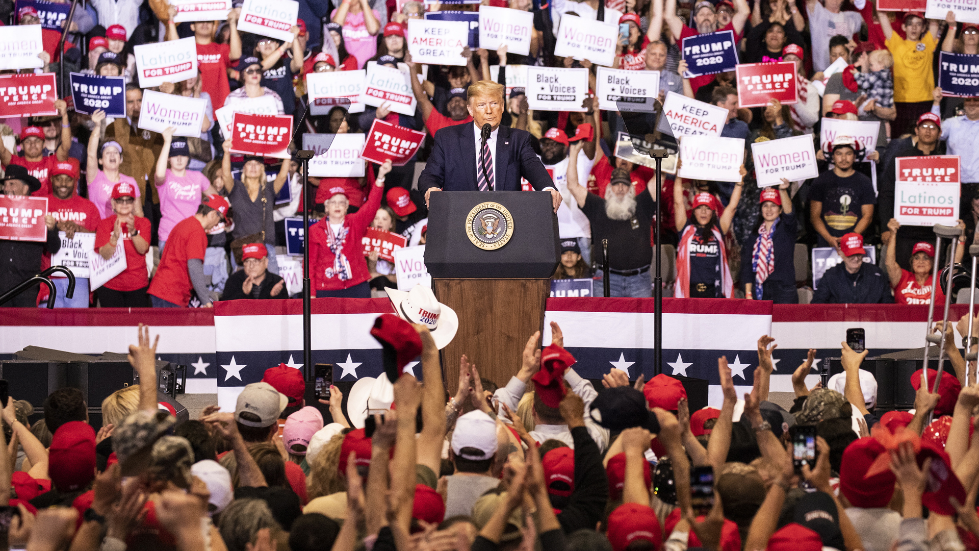 Trump ignora COVID-19 y protestas raciales; reanudará mítines electorales