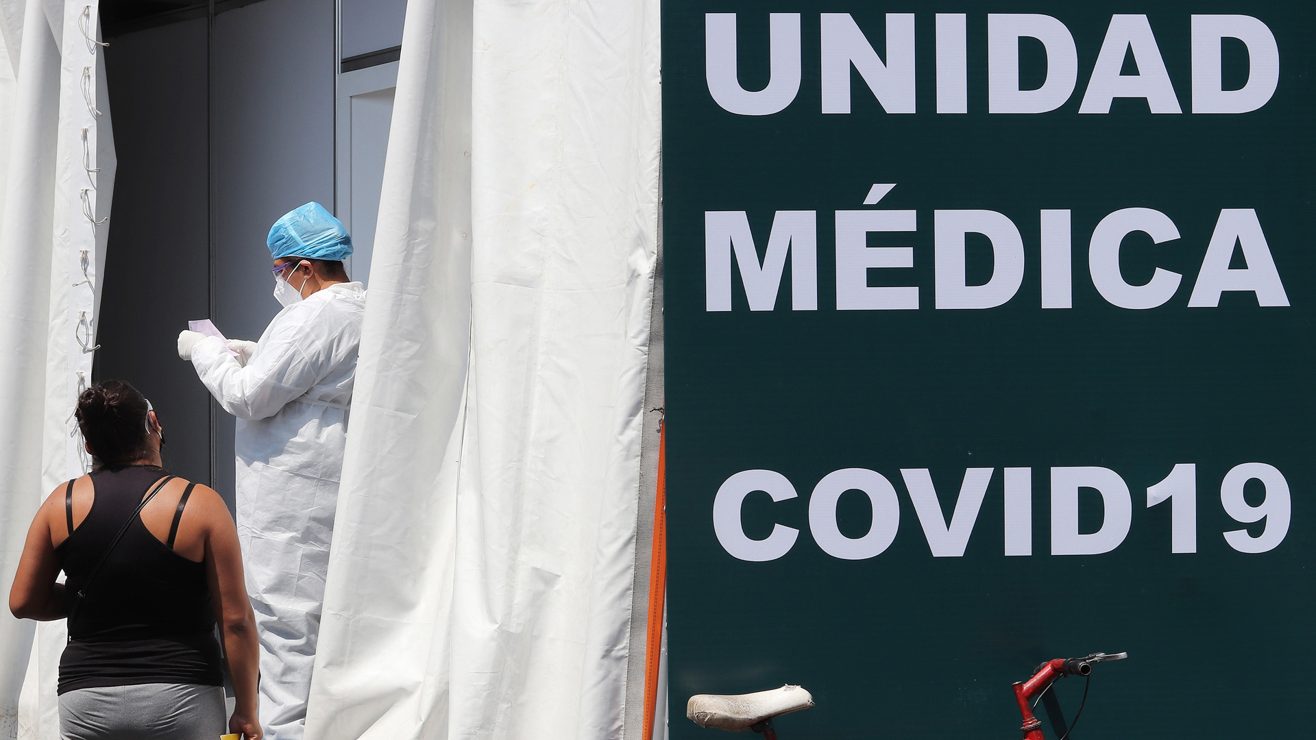 Central de Abasto de la Ciudad de México abre módulo para detectar COVID-19