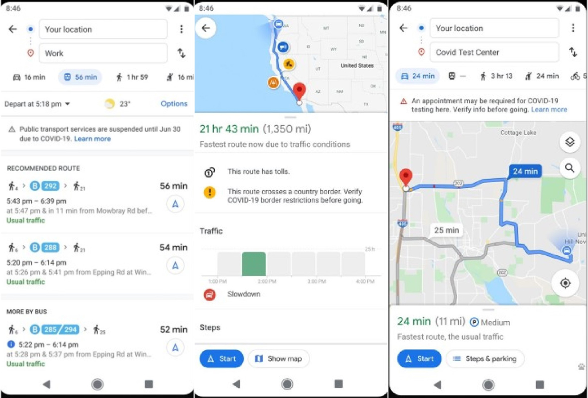 Google Maps informará aglomeraciones en el transporte público por COVID-19 - nuevas-funciones-de-google-maps-para-evitar-aglomeraciones-en-transporte-publico