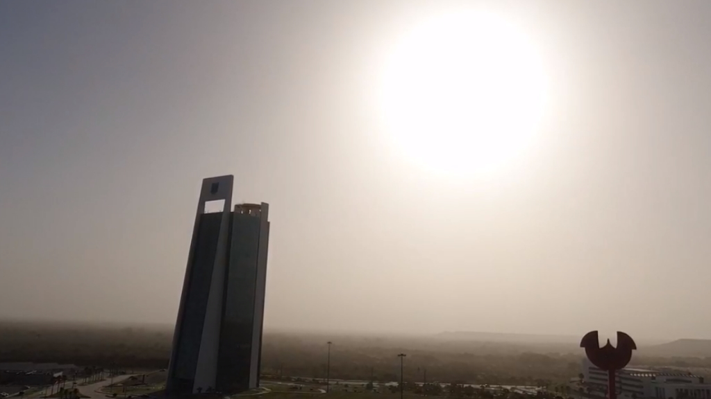 Polvo del Sahara llegó a la zona sur de Tamaulipas