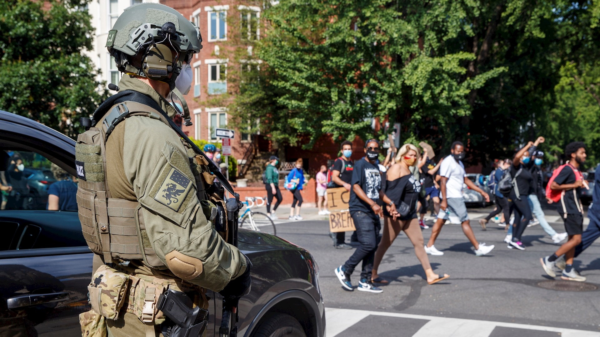 Movilizan a mil 600 militares a bases en la región de Washington DC Movilizan a mil 600 militares a bases en la región de Washington DC