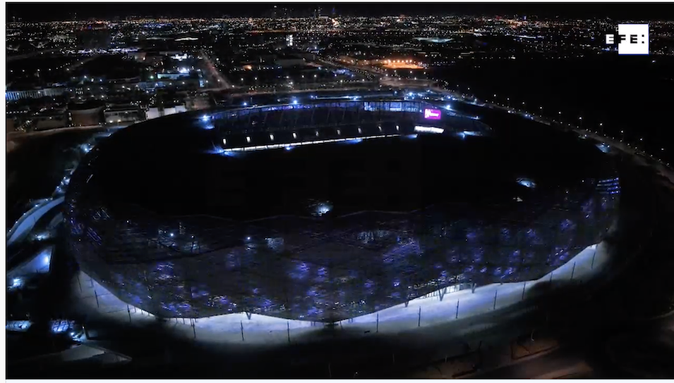 Catar inaugura tercer estadio del Mundial a pesar del COVID-19