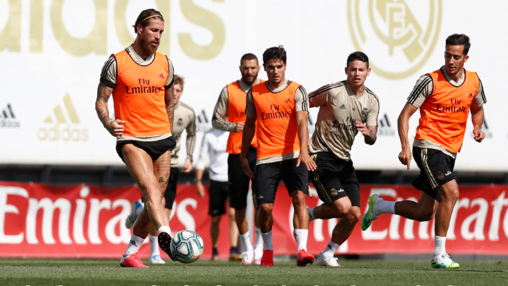 Real Madrid vuelve a entrenar en equipo 81 días después