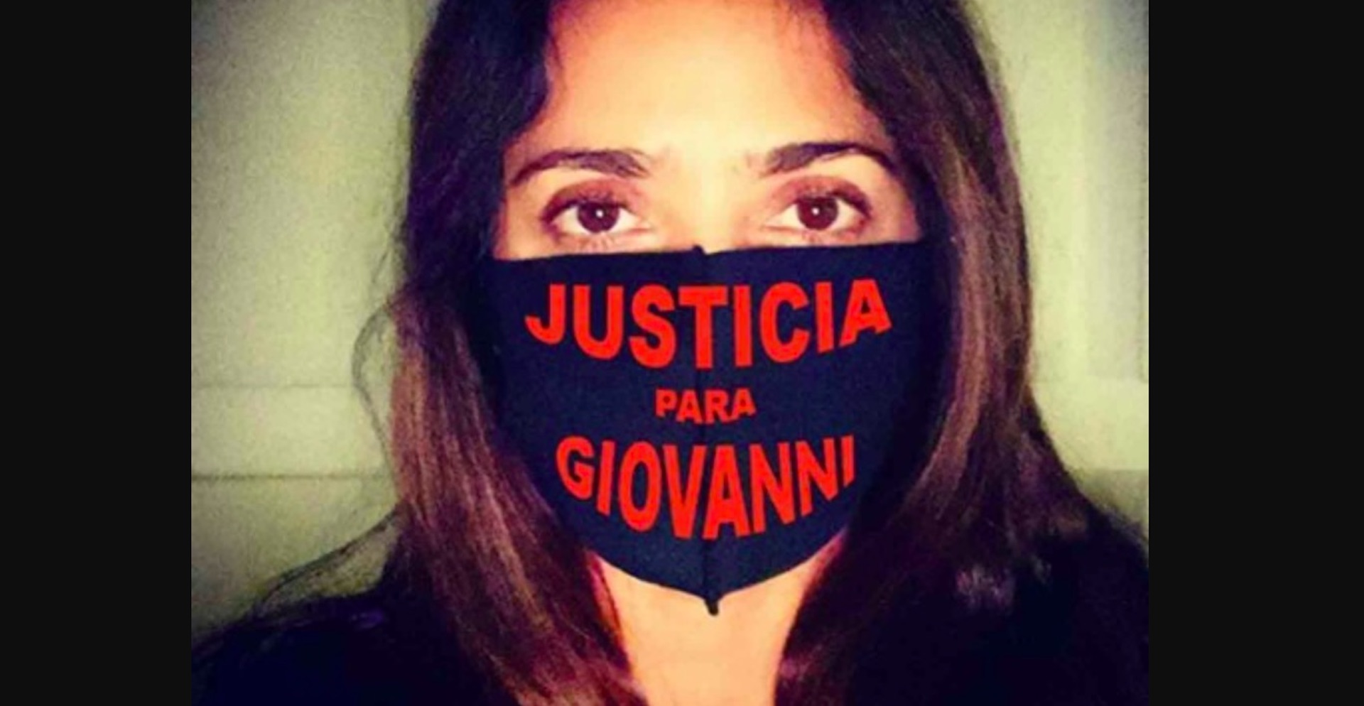Salma Hayek se suma a petición de justicia por caso Giovanni López Salma Hayek se suma a petición de justicia por caso Giovanni López