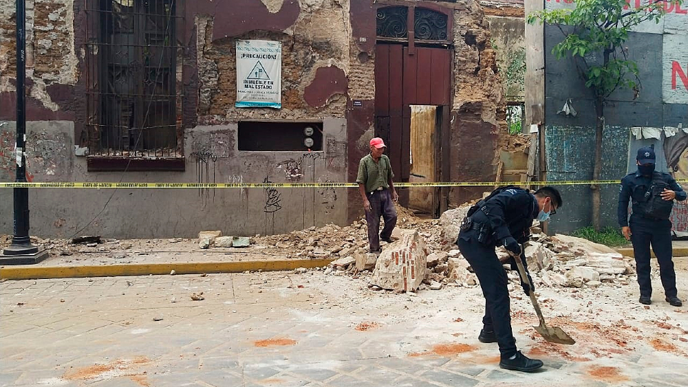 Sismo magnitud 7.5 con epicentro en costas de Oaxaca deja saldo de dos muertos y cinco heridos