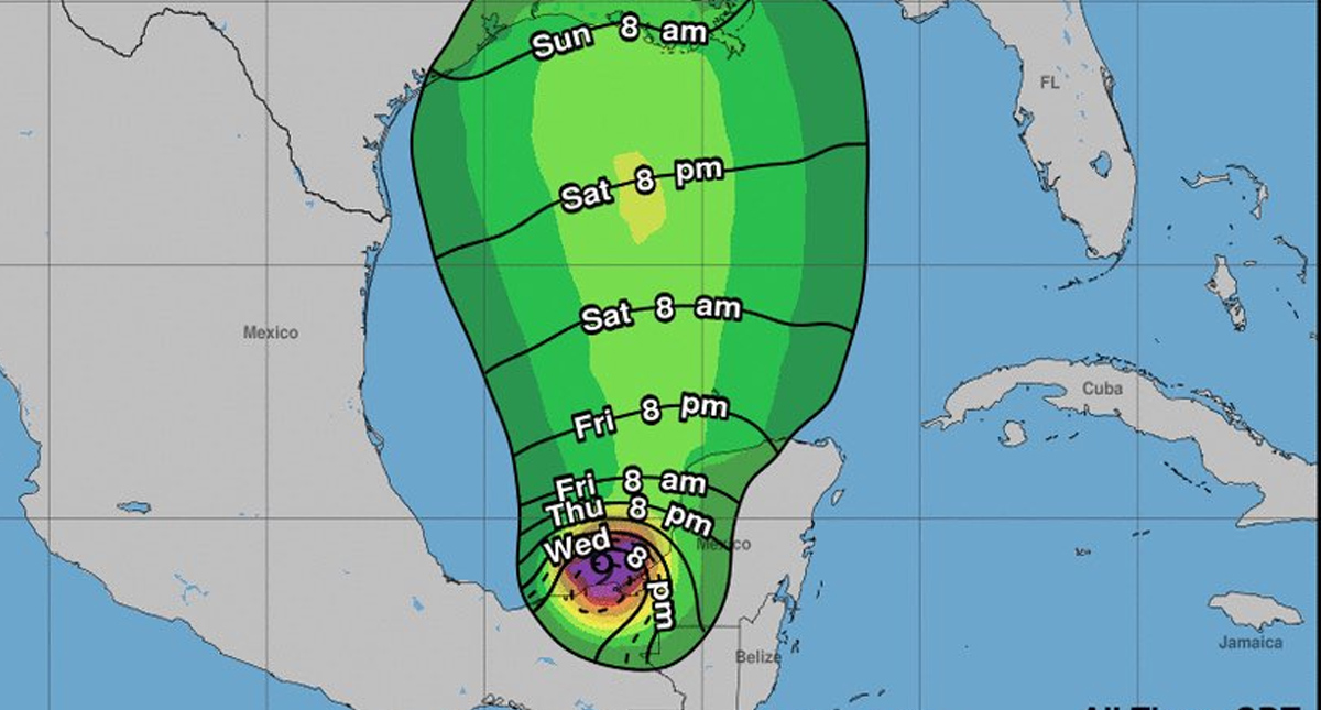 Tormenta Cristóbal toca tierra en Campeche; prevén fuertes lluvias e inundaciones