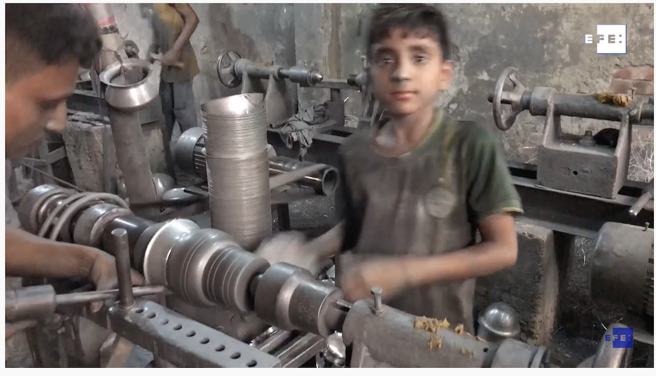 ONU teme que COVID-19 acabe con 20 años de progresos contra el trabajo infantil