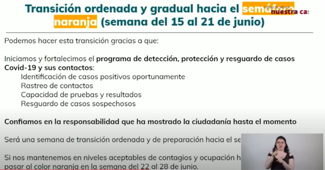 Hemos logrado el control de la pandemia en la CDMX: Claudia Sheinbaum; anuncia transición gradual a semáforo naranja - transicion-covid