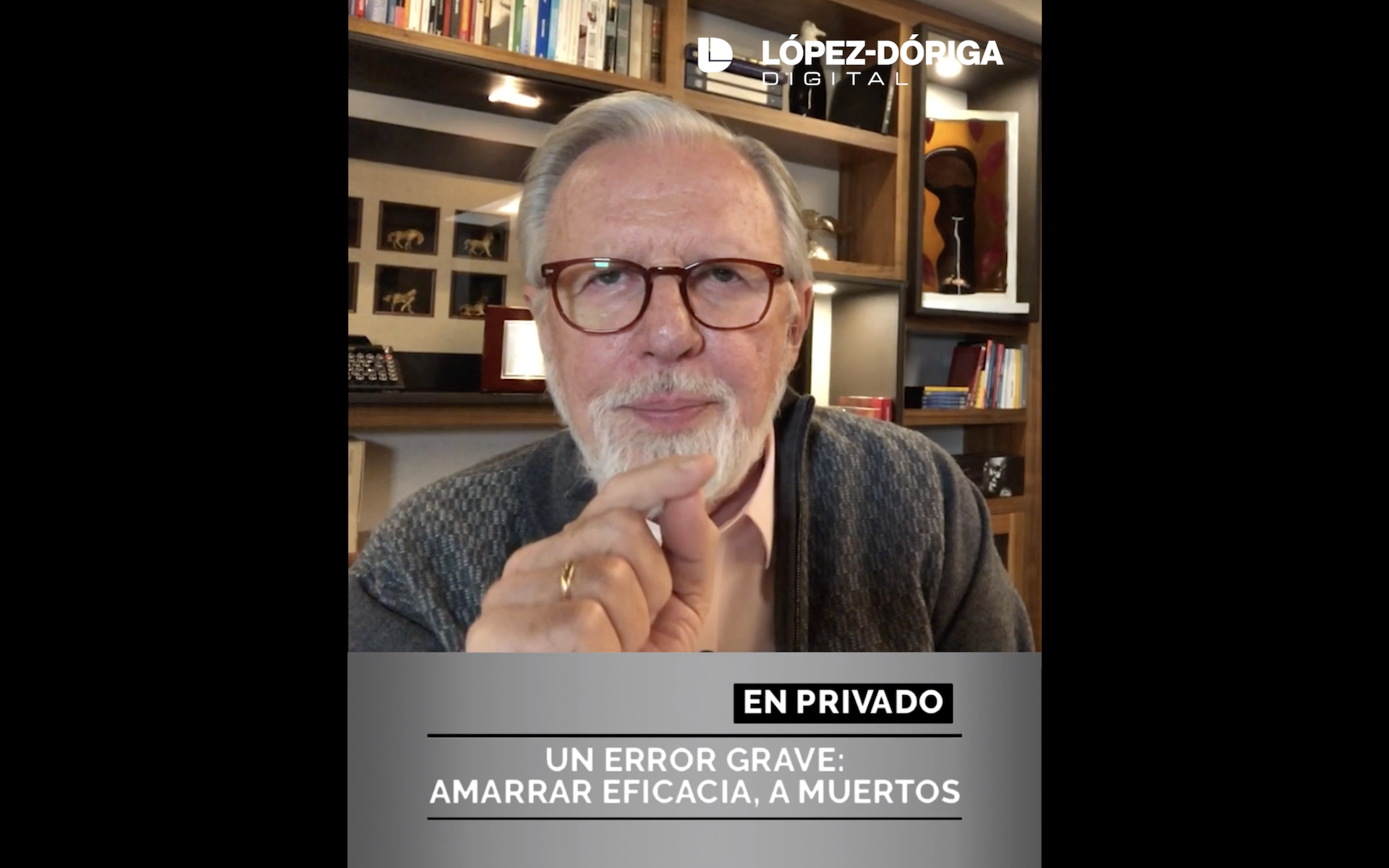 Un error amarrar eficacia a muertos