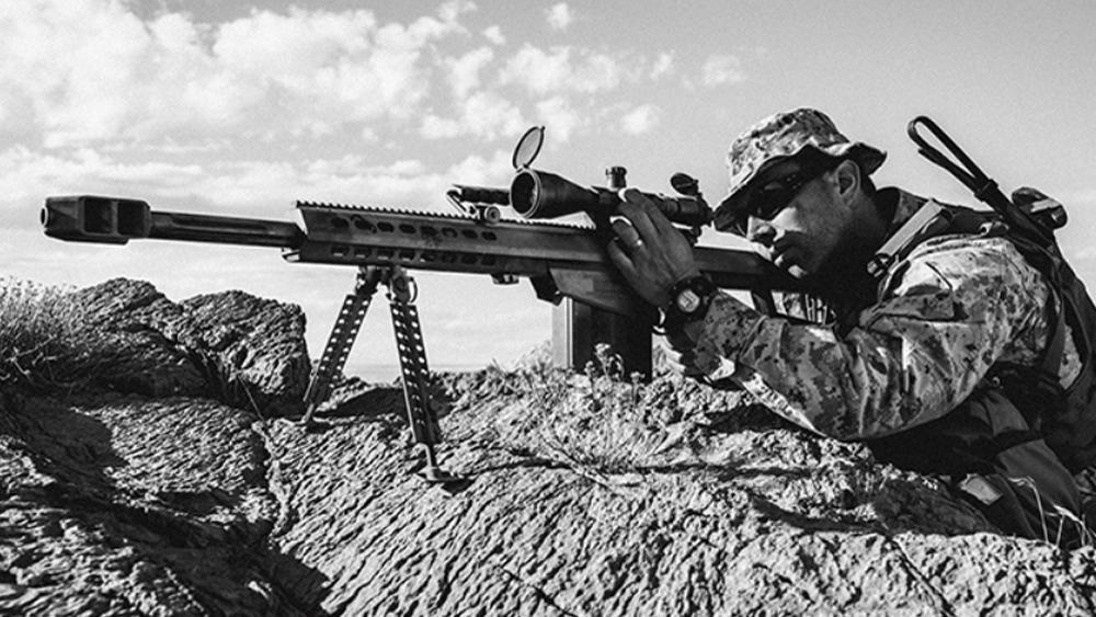 Comando usó fusil calibre 50 en atentado contra García Harfuch - uso-del-fusil-barrett-82a1