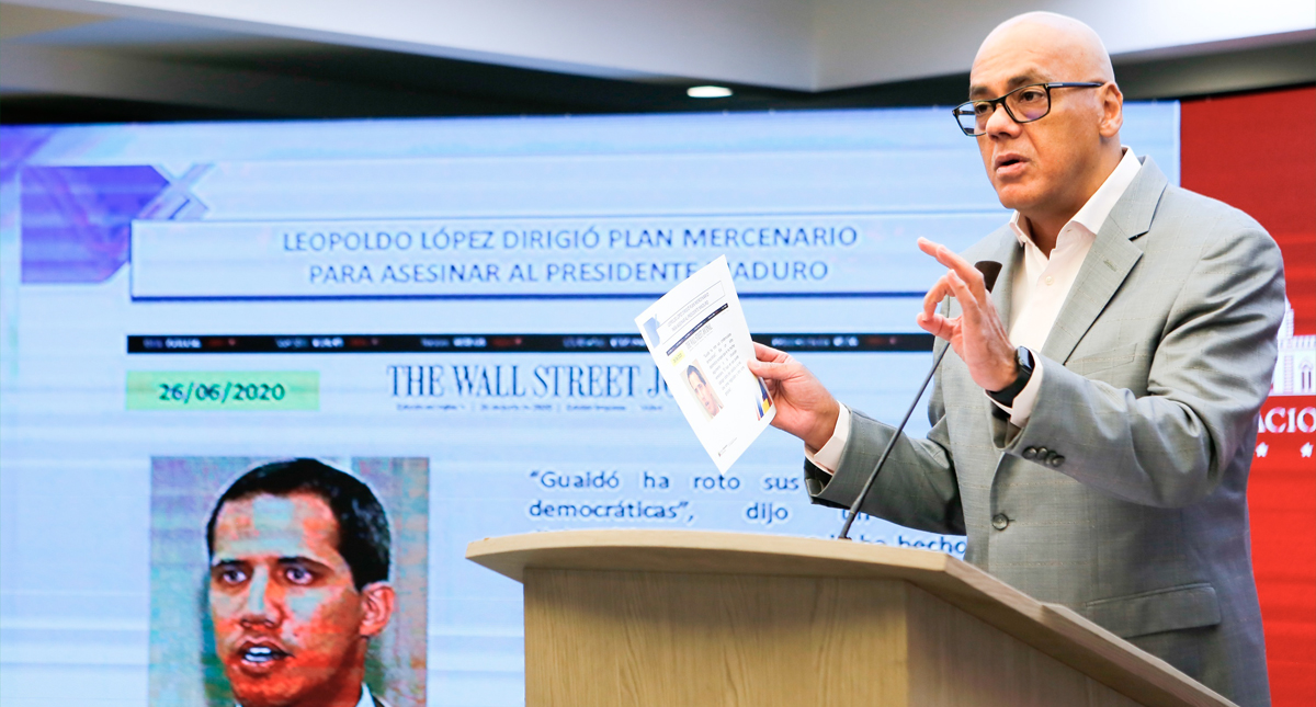 Gobierno venezolano dice que Guaidó es la “marioneta” de Leopoldo López y Trump