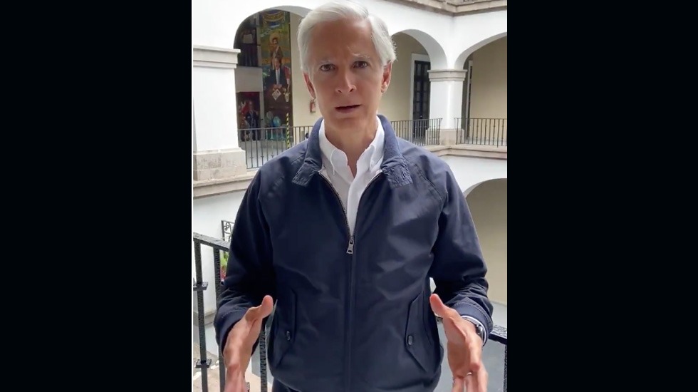 #Video Reporte del sismo en el Estado de México; mensaje del gobernador Alfredo del Mazo