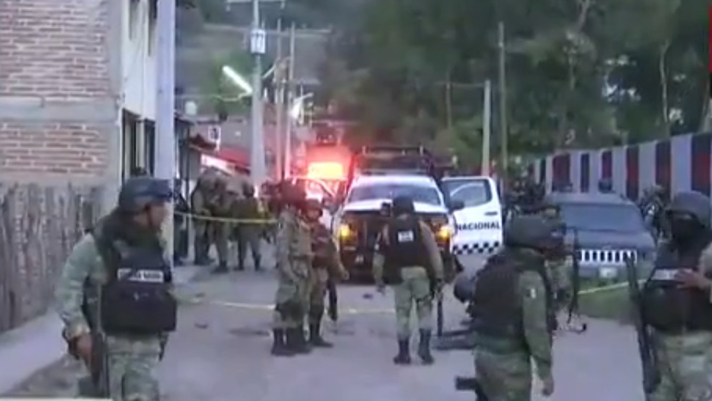 #Video Miembro de la Guardia Nacional muere en enfrentamiento en Jalisco