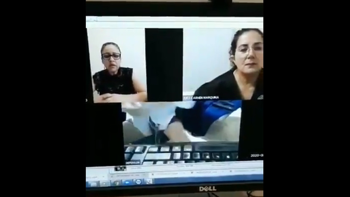 #Video Abogado participa en audiencia virtual sin pantalones