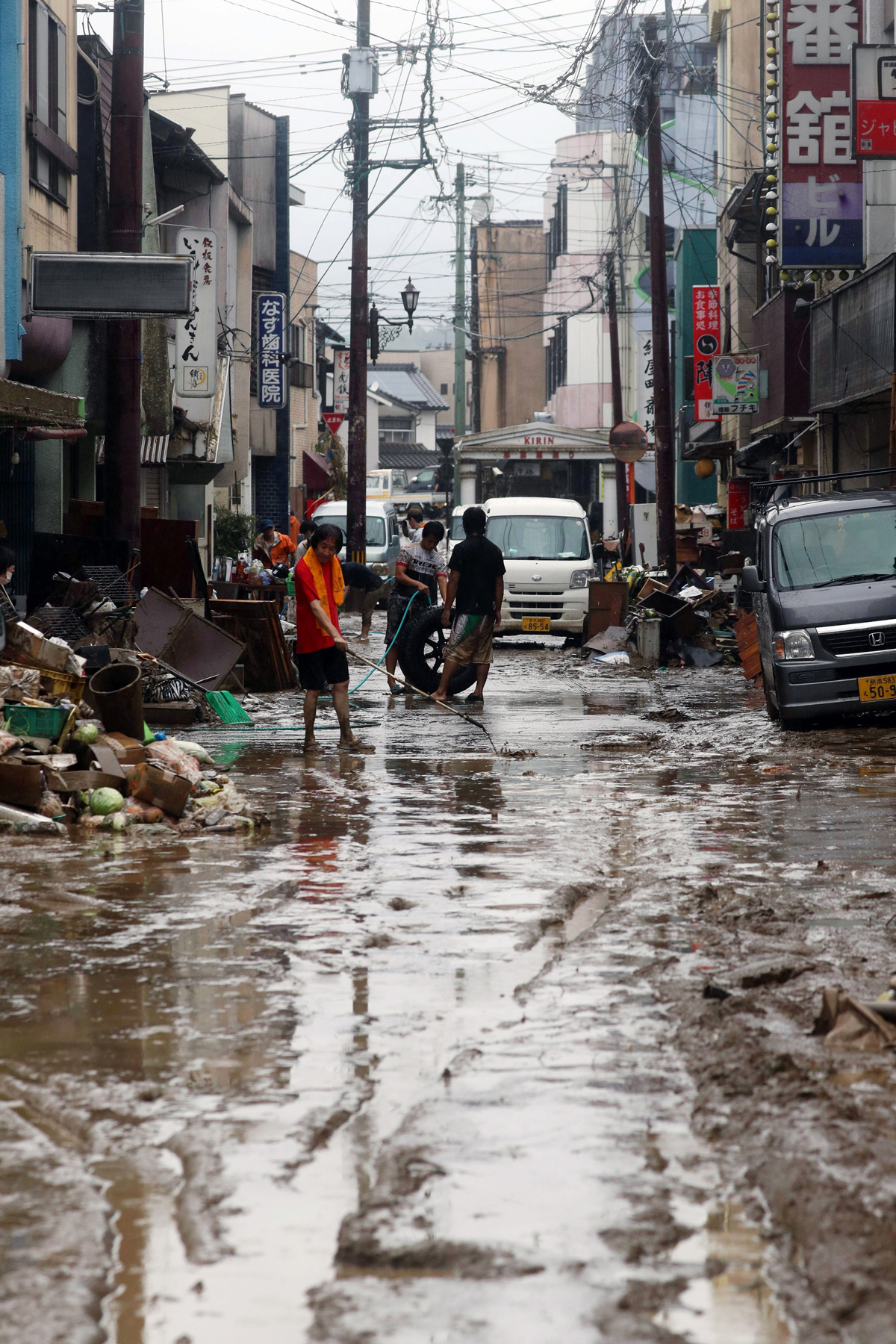 Lluvias torrenciales en Japón dejan más de 30 muertos - afectaciones-por-lluvias-torrenciales-en-japon