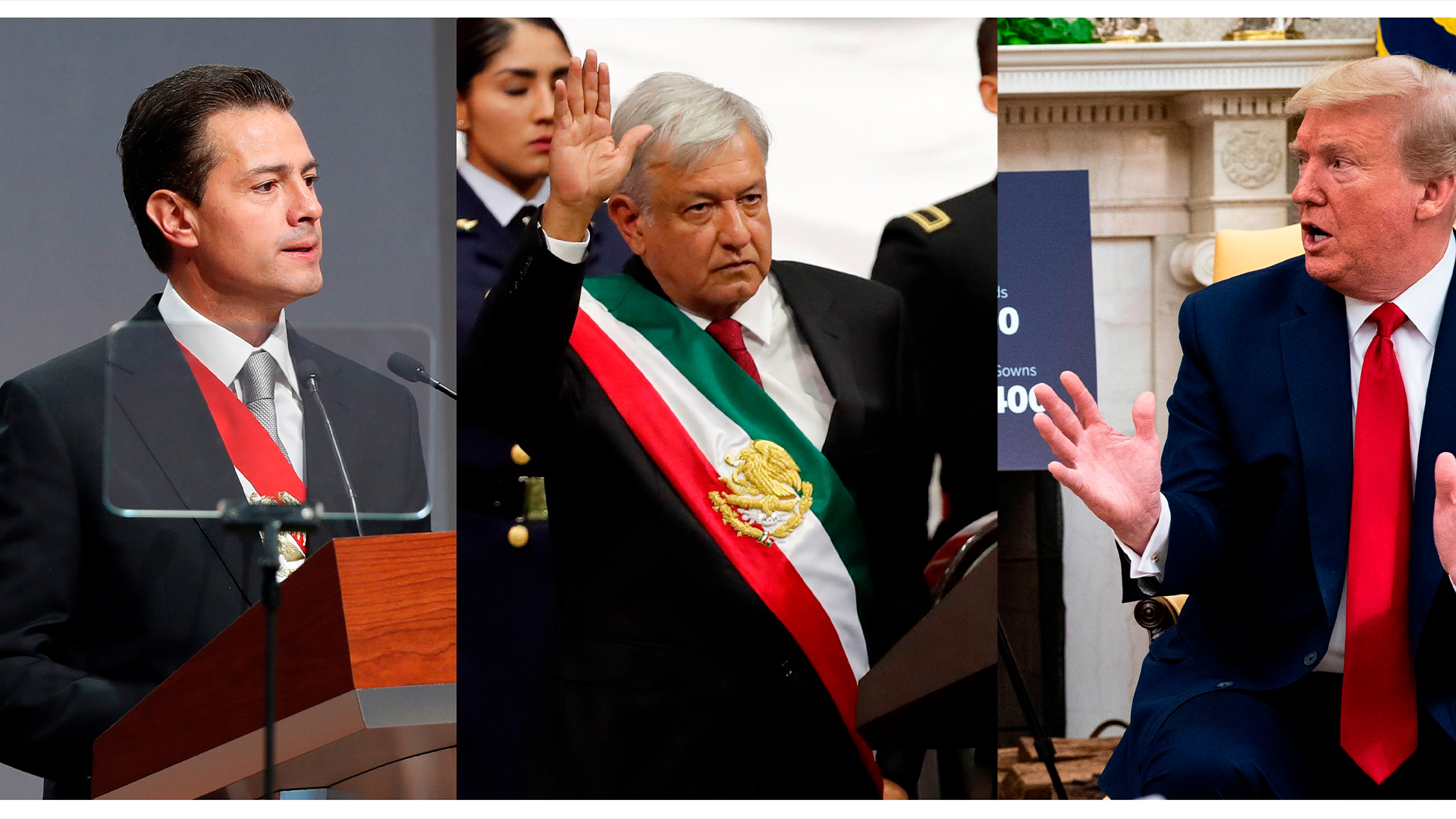 Donald Trump, de la tensión con Peña Nieto a la sintonía con López Obrador
