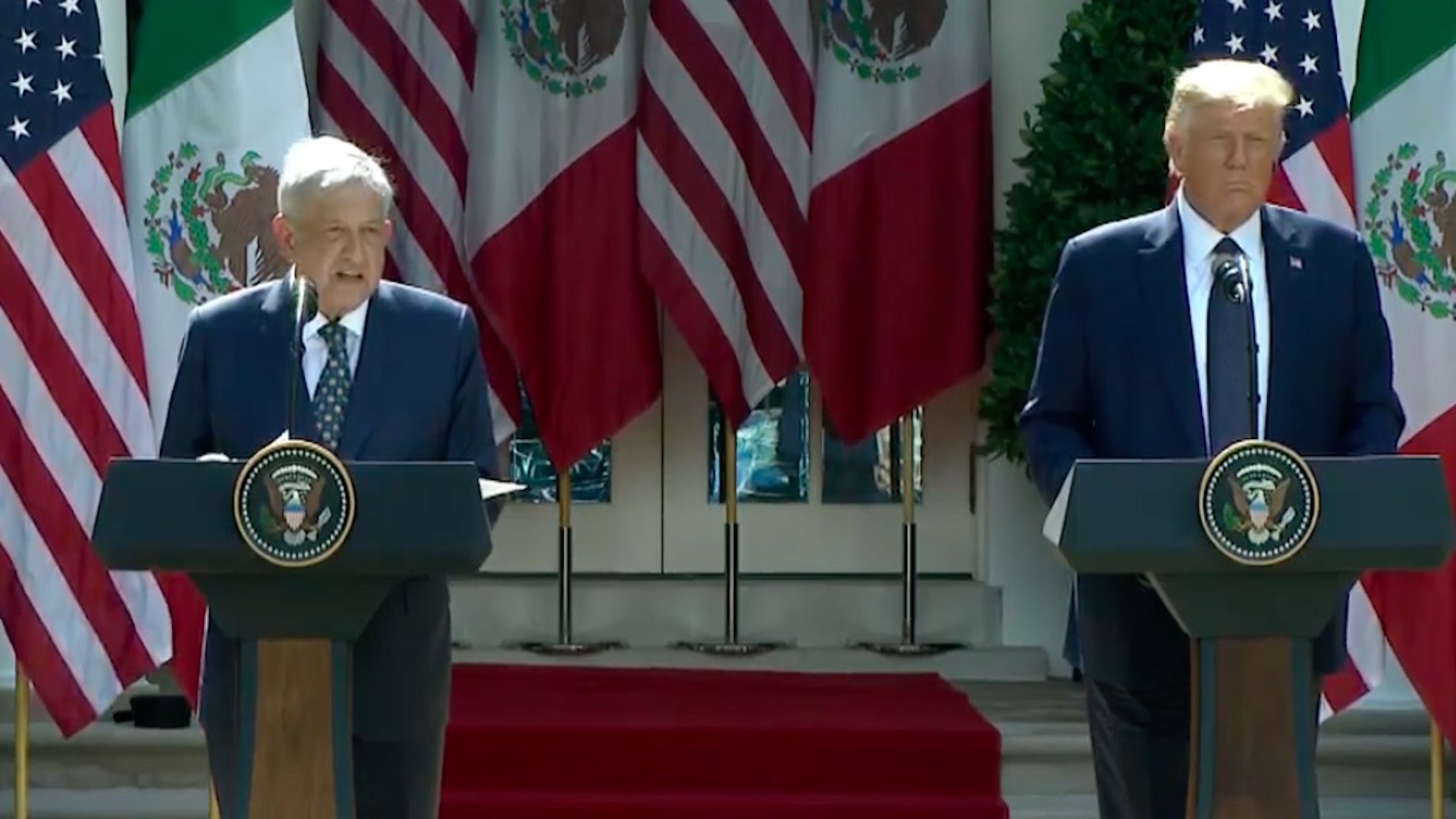AMLO y Trump resaltan relación bilateral y respeto mutuo entre EE.UU. y México - amlo-trump2