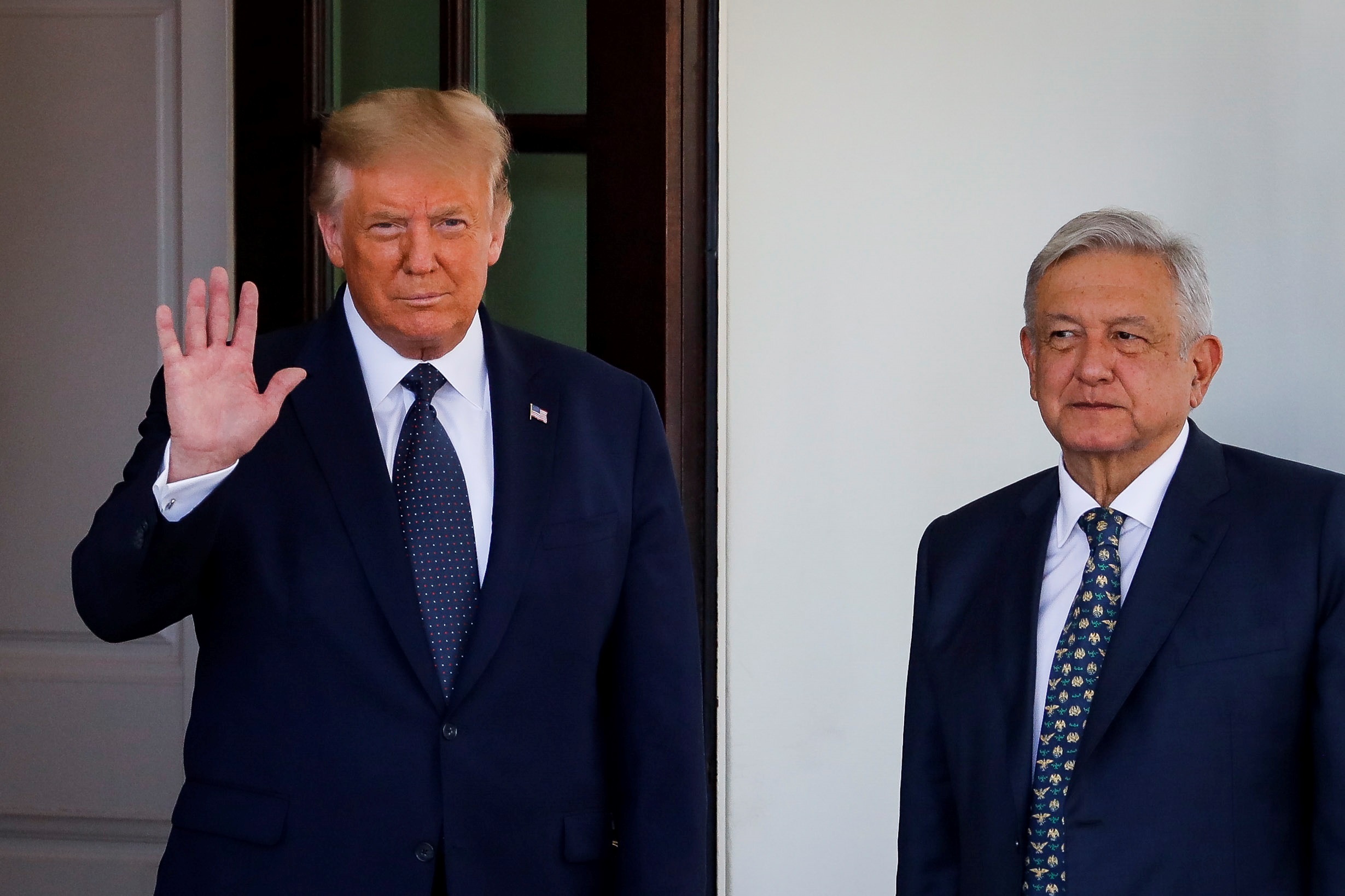 AMLO y Trump resaltan relación bilateral y respeto mutuo entre EE.UU. y México - amlo-y-donald-trump