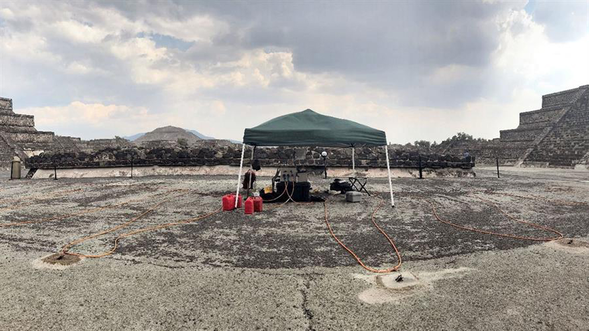 Teotihuacan comenzó con la Pirámide de la Luna, señala INAH - analisis-del-inah-en-teotihuacan