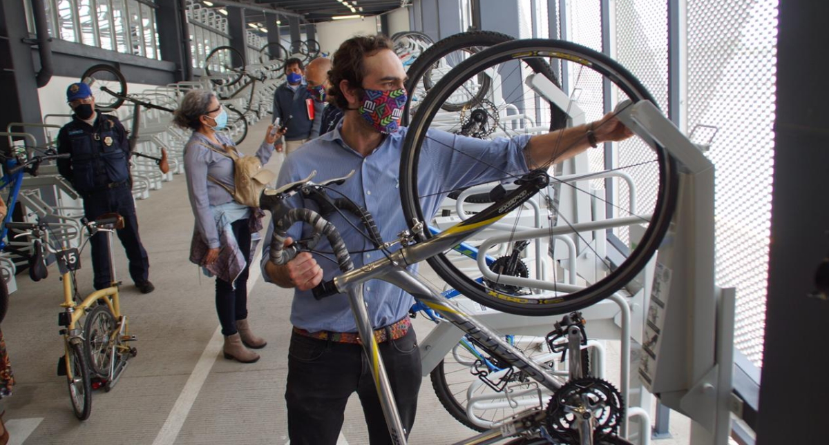 Inauguran Biciciestacionamiento Masivo en El Rosario - biciestacionamiento-el-rosario-mexico-3