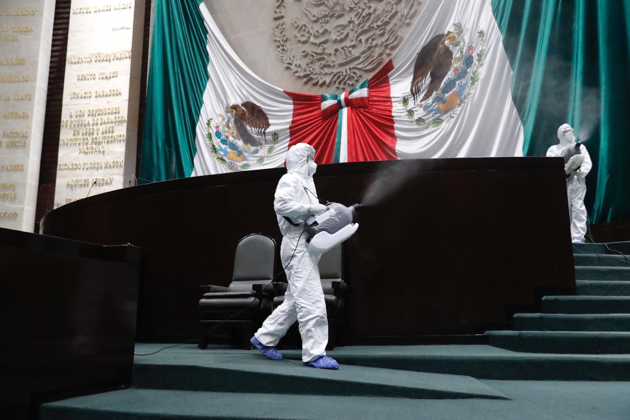 Pandemia de COVID-19 cumple un año en San Lázaro; suman 581 casos y 26 muertes - camara-de-diputados