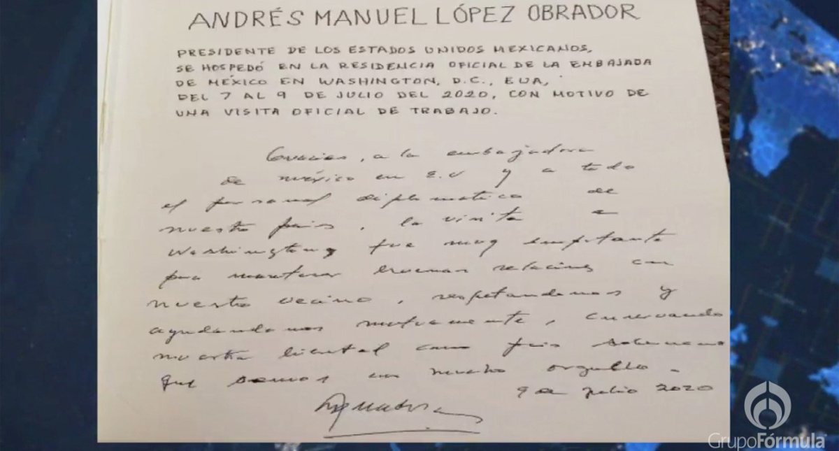 Análisis de la firma del presidente López Obrador