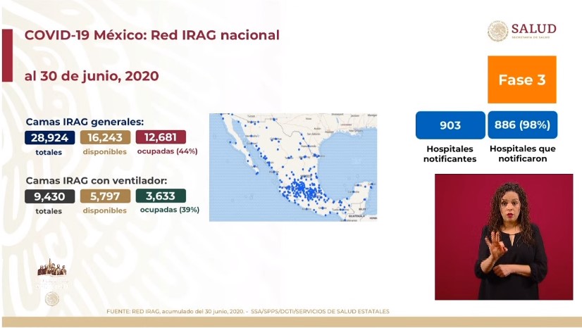 #Video México se encuentra entre los 10 países del mundo con mayor número de contagios por COVID-19; suman 231 mil 770 - co010720204