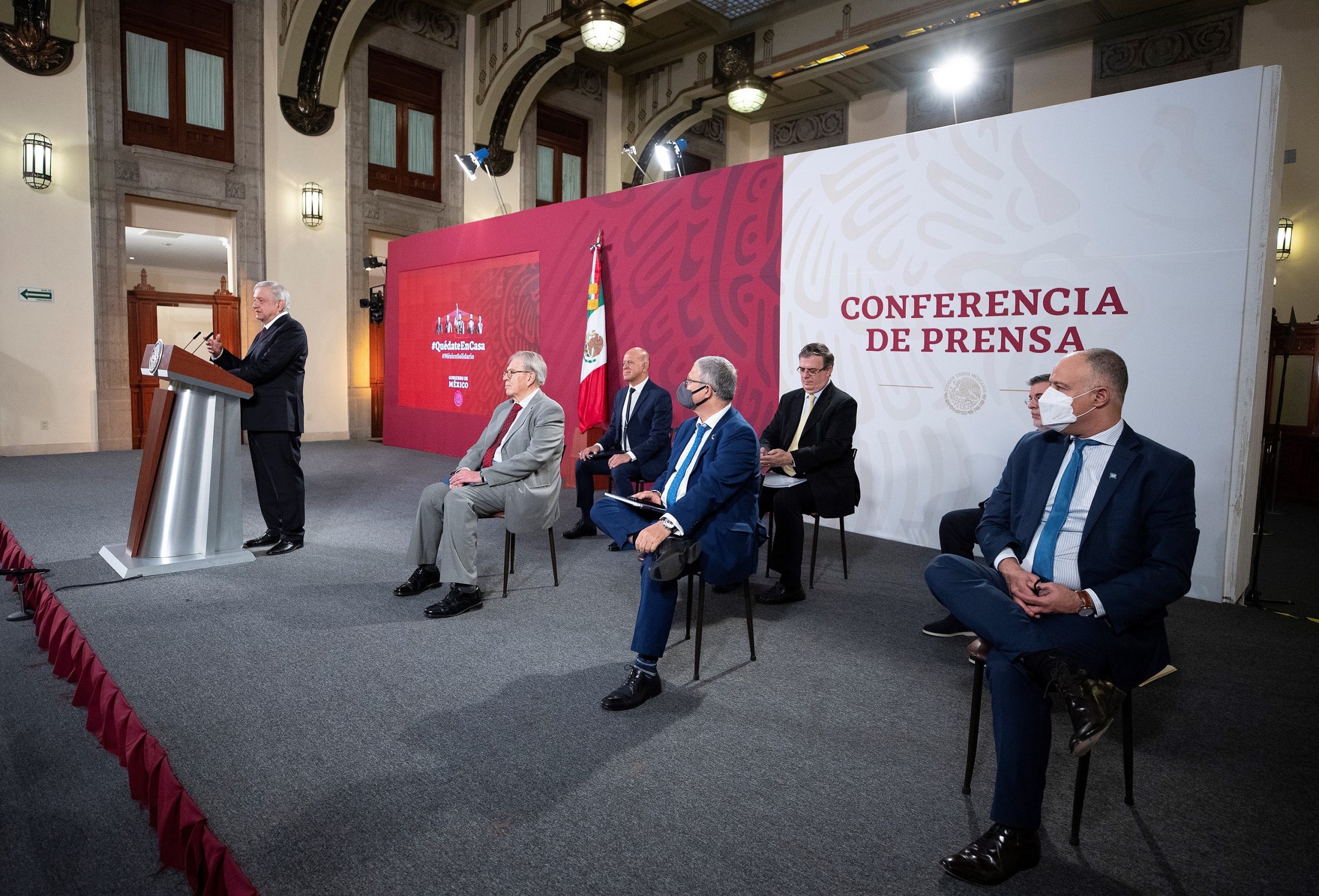 “Me voy a poner un cubrebocas cuando se acabe la corrupción”: AMLO; conferencia (31-07-2020)