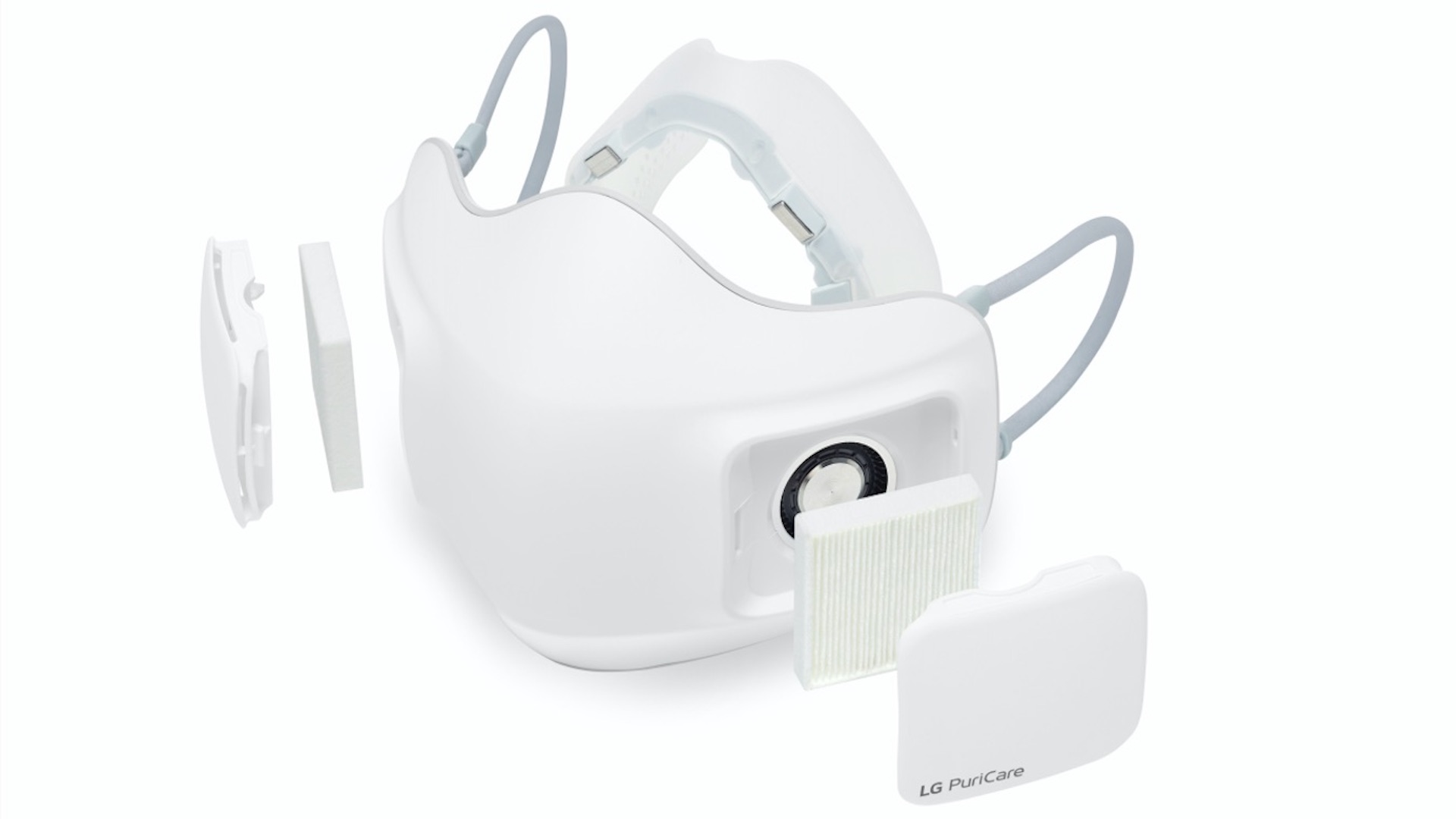 Crean cubrebocas electrónico con purificador de aire