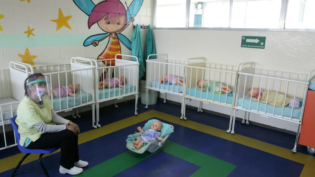 Guarderías del IMSS están listas para reanudar actividades - ejemplo-de-como-se-atendera-a-ninos-en-guarderias-del-imss-con-protocolo-contra-covid-19